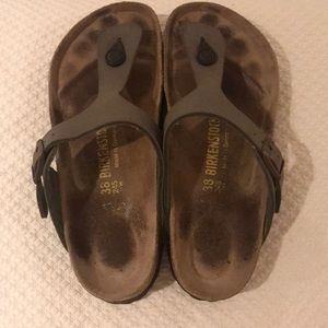 Grey/Green Birkenstocks